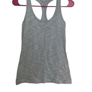 Lululemon Athletica Light Gray Tank Top